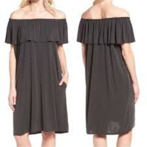 Designer off the Shoulder Dress